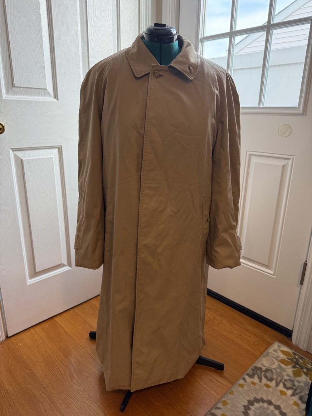 Burberry Men's Khaki Trench Coat